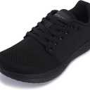 WHITIN Men's Wide Toe Box Walking Shoes + Zero Drop with Non-Slip Rubber Outsole, 47