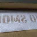 10 X 36 Inch No Smoking Stencil, 78Mil HDPE Plastic Reusable
