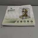 Jumping Spider Enclosure, Front-Opening Acrylic Spider Terrarium with Magnetic Door,Laser-Cut Biomimetic Ventilation System, Escape-Proof for Feeder Insects (4.3"x4.3"x7.8")