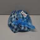 2PCS 28''x47'' Jumbo Christmas Drawstring Gift Bags, Santa Bags Extra Large, Buffalo Plaid Christmas Gift Bags Santa Sack with Drawstring,Heavy Xmas Bags for Xmas Holiday Gift Giving and Party Decor (Black and White Grid)