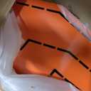 AR500 Steel Targets for Shooting, 1/2'' or 3/8'' Thick Silhouette Gong Combo Metal Targets for Shooting Laser Cut Steel Target, Neon Orange, 18"x30" Torso