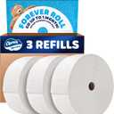 Charmin Toilet Paper Ultra Soft, 3 Forever Rolls Refill Rolls, 2-ply Bath Tissue, 3 Rolls (3 Rolls (1700 Sheets each))