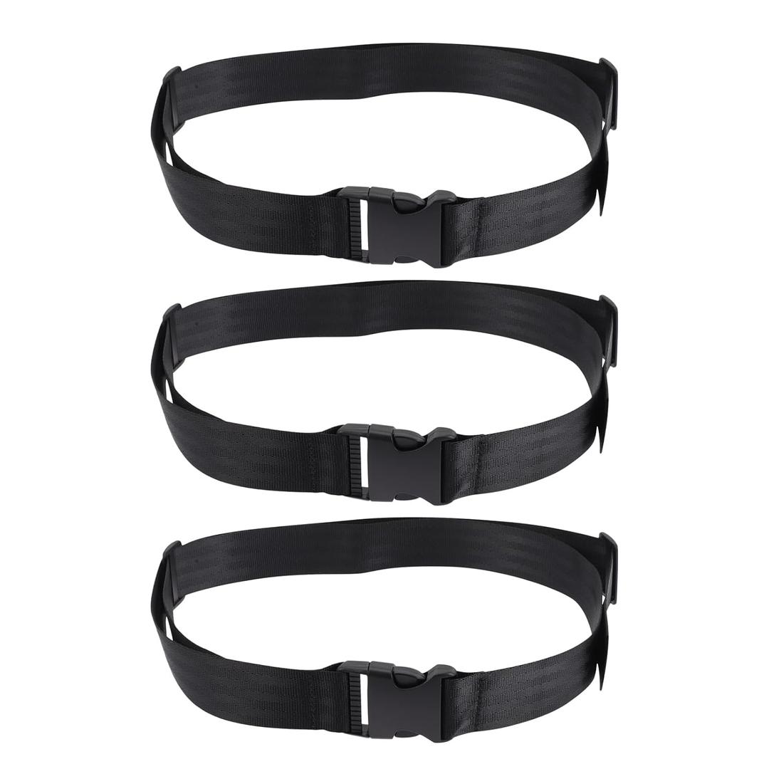3pcs Baby Chair Belt Adjustable Baby High Chair Straps High Chair Portable Travelling Essentials Strap Portable for Toddler Baby Feeding Chair Belt Stroller