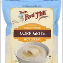 Bob's Red Mill White Corn Grits, 24oz (Pack of 4) - Vegan, Kosher, BBD:17 DEC 2026