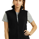 Women's Polar Fleece Full Zip Up Winter Vest L