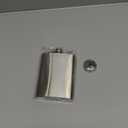 8 Oz Flask for Men, Leakproof Stainless Steel Flask with Funnel, Ideal for Camping and Gifting