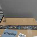 Toilet Seat Riser Adjustable Height Elevated Shower Commode Chair with Handles and Thick Soft Pad Heavy Duty 350lbs Bedside Commode Chair for Elderly Handicap Pregnant Easy to Assemble (Medium, White)