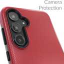Crave for Samsung Galaxy A55 Case, Shockproof Protection Dual Layer Case for Galaxy A55 (6.6 inch) - Red