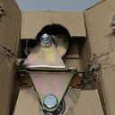 Lyplus Heavy Duty 3-Inch V-Groove Caster Wheels - Smooth Rolling with Double Bearings for Industrial Machines, Sliding Gates, and Wire Rope Rails (2 Pack)