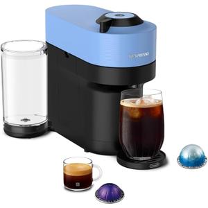 Nespresso Vertuo Pop+ Coffee and Espresso Machine by De'Longhi, Pacific Blue
