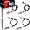 Oxygen Sensor Upstream + Downstream 234-4668 2344407 Compatible for Chevy Silverado Tahoe Avalanche Compatible for GMC Yukon Sierra Compatible for Cadillac Escalade 2008-2014 (Set of 4)