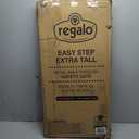 Regalo Easy Step Extra Tall and Extra Wide Baby Gates Bundle (Black,  36.5"W x 36"H)