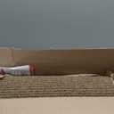 BEQHAUSE Kitchen Runner Rugs 24"x72", Non-Slip Kitchen Mats for Floor, Super Absorbent and Stain Resistant Kitchen Rug, Machine Washable Rugs for Kitchen, Hallway, Laundry & Sink, Taupe