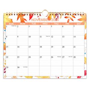 Calendar 2026-2027 - Wall Calendar from Apr 2026 to Jun 2027- Monthly Calendar with 140gsm Thick Paper for Planning and Organizing for Home or Office, 8.5 x 11 In Wall Calendar 2026-2027