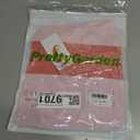PRETTYGARDEN Womens Bell Long Sleeve Shirts Casual Cowl Neck Asymmetrical Slim Fit Crop Tops Y2K Going Out Spring Clothes (Pink, M)