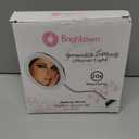 Brightown 10x Magnifying Mirror with Light, Flexible Gooseneck Make up Mirror with Lights and Magnification, Battery Operated Cordless with Suction Cups for Wall Bathroom Silver 1 Lighting