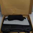 Center Console Dog Car Seat, Pet Car Seat, Armrest Middle Console Booster Travel Carrier for Small Dogs and Cats(Black Leather)