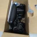 Panasonic Corded/Cordless Phone with Advanced Call Block, 2Way Recording and Digital Answering Machine, 1 Handset Expandable up to 6 Cordless Handsets  KXTGF850B (Black)