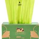 ECO-CLEAN Dog Poop Bags, 500 Count, Leak-Proof, Earth-Friendly, Tissue-Style Dispensing, Big Enough for All Pet Size, Keep Your Hands Safe (Green)