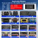 Car Radio for Toyota 4Runner 2003-2009, Tundra 2003-2006, Sequoia 2005-2007, FJ Cruiser 2007-2014, Highlander 2001-2007, RAV4 2001-2005, 7inch Touch Screen Stereo Carplay Android Auto BT Camera GPS FM