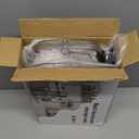 Rotating Makeup Vanity Organizer, Bathroom Countertop Cosmetic Skin Care Storage,Cosmetic Display Case with Brush Holder,for Skincare Perfume Cosmetics,Detachable Hanging Trays & Hooks