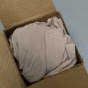 Biscaynebay Wrap Around Bed Skirts for Full & Full XL Beds 12" Short Drop, Light Camel Adjustable Elastic Dust Ruffles Easy Fit Wrinkle Resistant Silky Luxurious Fabric Machine Washable