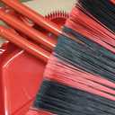 O-Cedar One Sweep Broom with Step-On Dustpan | Remove 99% with One | Lightweight Quiet Cleaning Tool | Ideal for Pet Owners