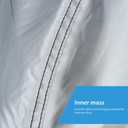 2 x VEGARD Wall Mounted Non Oscillating Fan Cover, Heavy-Duty 600D Oxford Cloth Waterproof & Dustproof for Industrial Indoor Outdoor Fans,Black, (Cover Only)