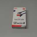 Home Electrical GE DVI-D Dual Link Cable, 10 Foot Cable, Video, 1600 X 1200 and Higher, for PC, Digital Monitor or HDTV, Black