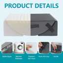 ROYALAY 3-in-1 Wedges for Bed Positioning, Wedge Pillow Set After Surgery for Sleeping, Body Pillow for Back Pain Relief Seniors, Caregivers, Side Sleepers, After Surgery, 21.26*20.47*6.1in