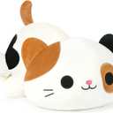 Onsoyours Original Calico Cat Plush 13 Inch Kitty Plushies Toy Kitten Stuffed Animal Soft Pillow Kawaii Plushie Gift for Kids(Calico Cat, 13")