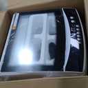 BLACK+DECKER 3.0 Cu. Ft. Portable Washer, 26.5 lb. Capacity Washing Machine, 6 Cycles, Quick Connect Sink Adapter and Drain Hose Included, Transparent Lid & LED Display, BPW30MW, White