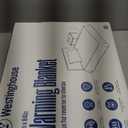 Westinghouse Electric Blanket Twin, Faux Fur Heated Blanket with 10 Heating Levels & 1-12 Hours Auto Off, Soft Cozy Sherpa Heated Blanket Washable Blanket (62" x 84" Twin Size, Light Grey)