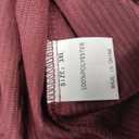ZOLUCKY Womens Long Sleeve Shacket Casual Corduroy Button Down Shirts Solid Color Shacket Blouse Tops, Wine Red 3XL