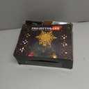 Christmas Tree Topper Lighted with 6 Projection Slides, PliMook Snowflake Christmas Tree Topper LED Rotating 3D Lighted Tree Toppers Glitter Tree Topper Projector for Christmas Tree(Gold)