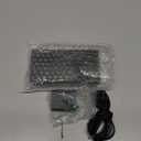 Digital Alarm Clock with Auto-Dimmable LED Pixel Display, Weekend Alarm Mode, Plug-in Power with Battery Backup, DST Adjustment, Perfect for Bedroom or Desk (Red Display)