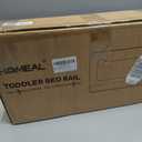 Bed Rail for Toddlers, 59 Inch Swing Down Toddler Bed Rails with Wider U-Shape Base, Breathable Baby Bed Rail Guard for King, Queen, Full, Twin Bed Rail for Baby