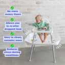 CATCHY - Food Catcher - Compatible with IKEA Antilop High Chair + 11 Other High Chairs - Highchair Sold Separately - Baby & Toddler Food & Mess Catcher - Under High Chair Accessory