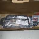 For Jeep JL Center Console Dashboard AC Control Panel Trim Cover for 2018-2023 Jeep Wrangler JL JLU & for Jeep Gladiator JT 2020-2023 Black Carbon Fiber Interior Accessories 5pcs