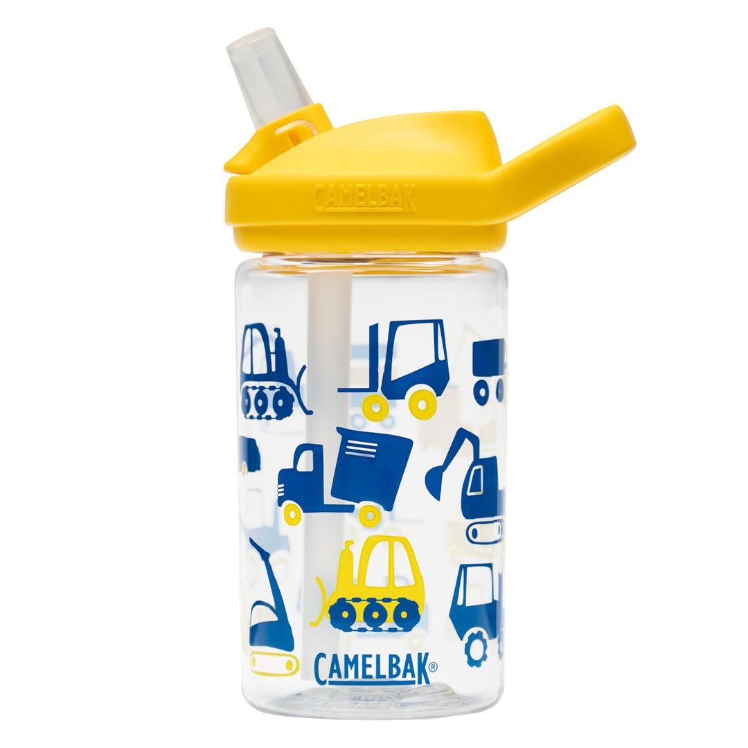 CamelBak Eddy+ Kids Water Bottle with Bite Valve Straw, Leak‑Resistant Easy‑Sip Design for Everyday Hydration, 14oz, Construction
