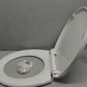Round Toilet Seat 16.5" - Soft Close, Durable PP Toilet Seat, Easy Installation & Removal, Fits Most Toilet Bowls