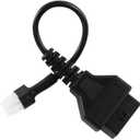 16 pin OBD2 Adapter to 4-pin Square Digital Wrench Connector Compatible with Polaris FST Classic Snowmobile