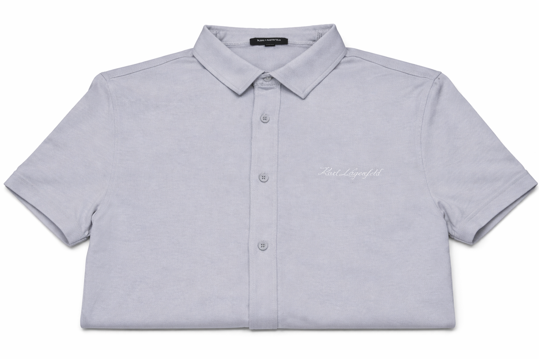 Karl Lagerfeld Mens Collared Short Sleeve Karl Logo T-Shirt XL