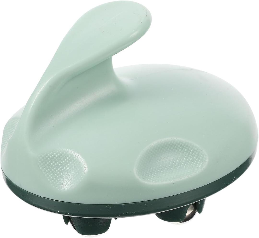 Handheld 4.1 Inch Roller Massager with 360 Rotating Balls for Deep Tissue Muscle Relaxation Neck Back Leg Pain Relief (Green)