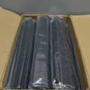 Nalwort Dock Bumpers 16 Feet and 24 Feet, Full Protection Dock Fender for Straight Edge and Side, Boat Dock Bumpers for Edging, Includes Mounting Screws, Black