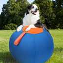 Herding Ball for Dogs Interactive Dog Ball Zippered Herding Ball Scratch Resistant for Dogs Training