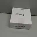 Gisafai 2 Pcs Round Soffit Vent Cover 4 Inch Stainless Steel Louvered Grille Metal Air Vent Covers with Built in Fly Screen Mesh for HVAC Ventilation House Flat Garage Exterior (White)