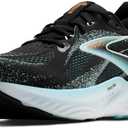 Brooks Mens Glycerin 22 Neutral Running Shoe (7.5, Black/Atomizer/Blazing Orange)