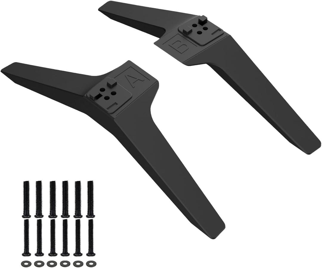 TV Stand for LG TV Legs, Only for LG 75" 82" 86" TV Models We Listed, for 75UM6970PUB 75UK6500 75UK6570 75UM7570 75UN6955 75UN7370 82UM7570 82UM8070 82UN8570 86UK6500 86UK6570 86UM8070 with Screws