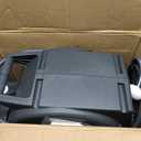 Retractable Garden Hose Reel 1/2 in x82 ft, Garden Water Hose Reel with 7- Function Sprayer Nozzle, Any Length Lock/Automatic Slow Return System,180 Swivel Bracket (Gray-white)